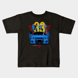 Nissan Skyline GTR R33 JDM Legend Kids T-Shirt